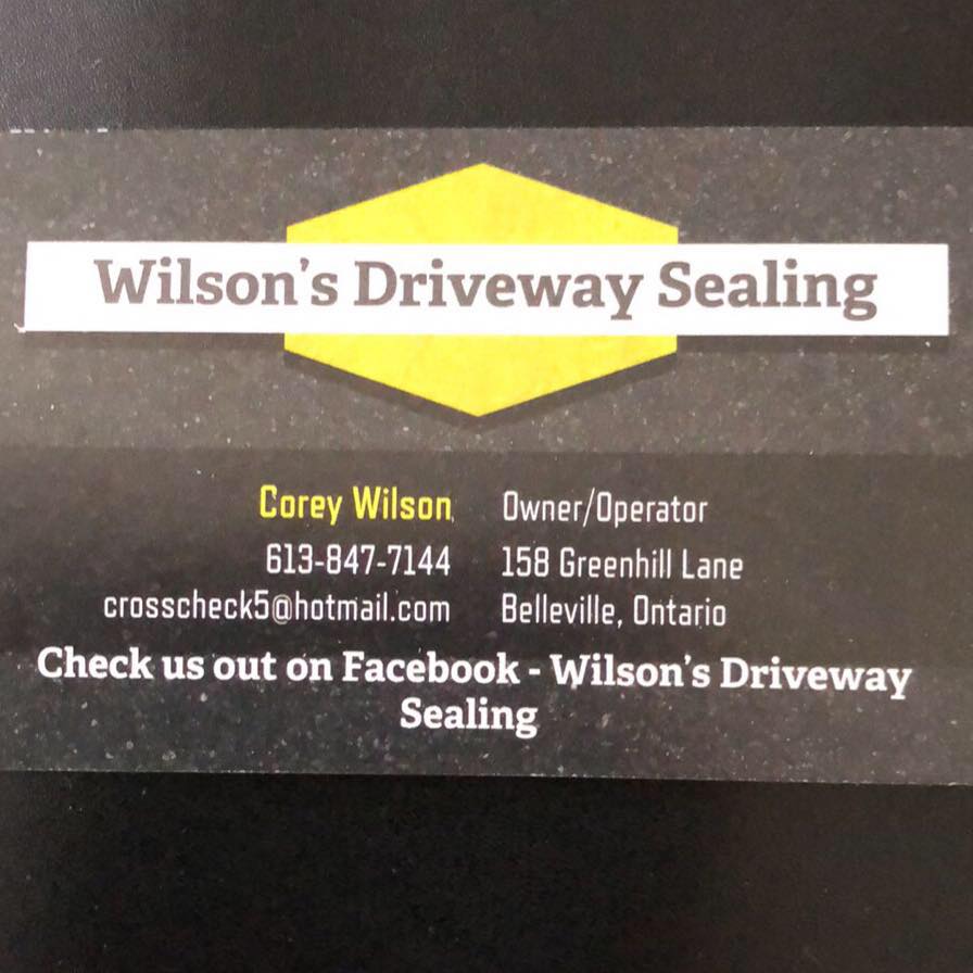 Wilson’s Driveway Sealing