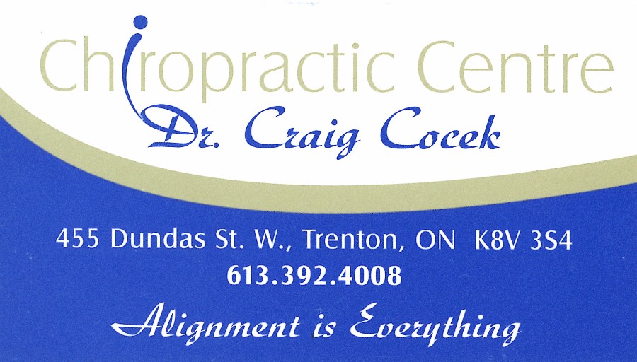 Chiropractic Centre - Dr. Craig Cocek