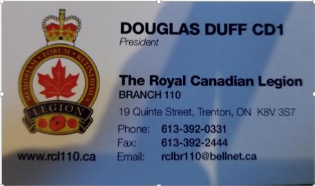The Royal Canadian Legion Branch 110